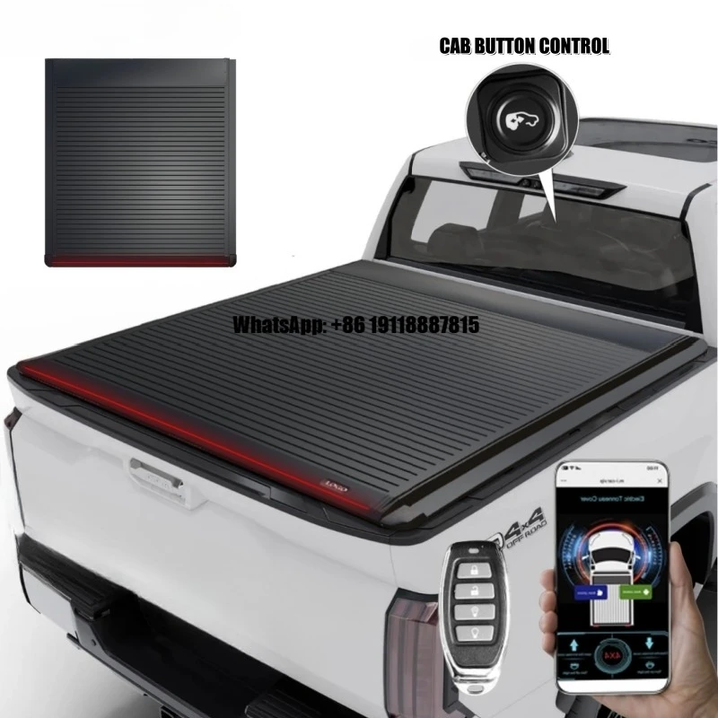 2004 to 2006 for Toyota Tundra Retractable Roller Lid Recessed Boot Trunk Load Tonneau Cover Roll up Bed Cover