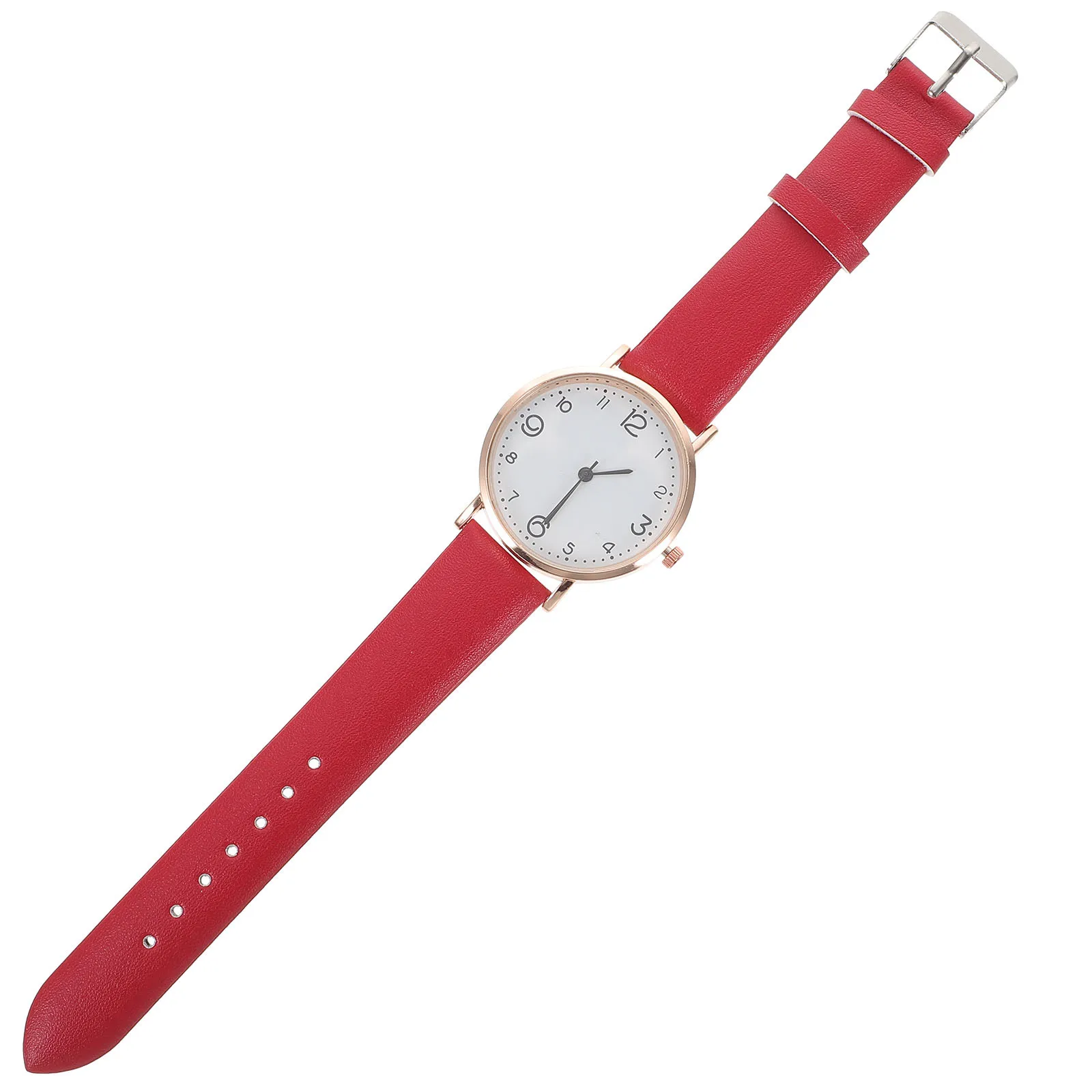 

Women Quartz Watch PU Strap Simple Design Comfortable Stylish Casual Wrist Watch Fashionable Female Wristwatch