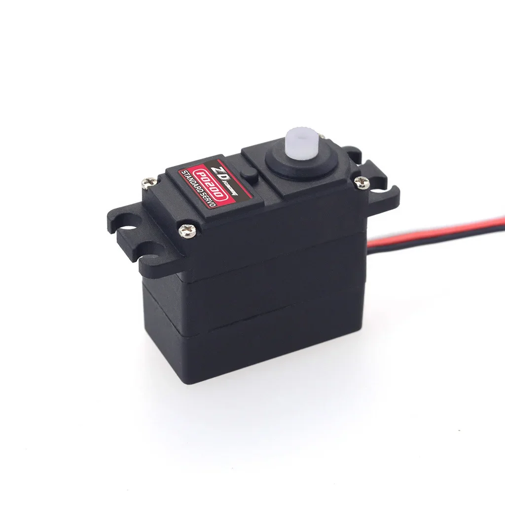 ZD Racing P0200 Servo de plástico de 20g (par de 3,5 kg, resposta rápida de alta precisão) para carros 1/16-1/12 RC, mini helicópteros e robôs
