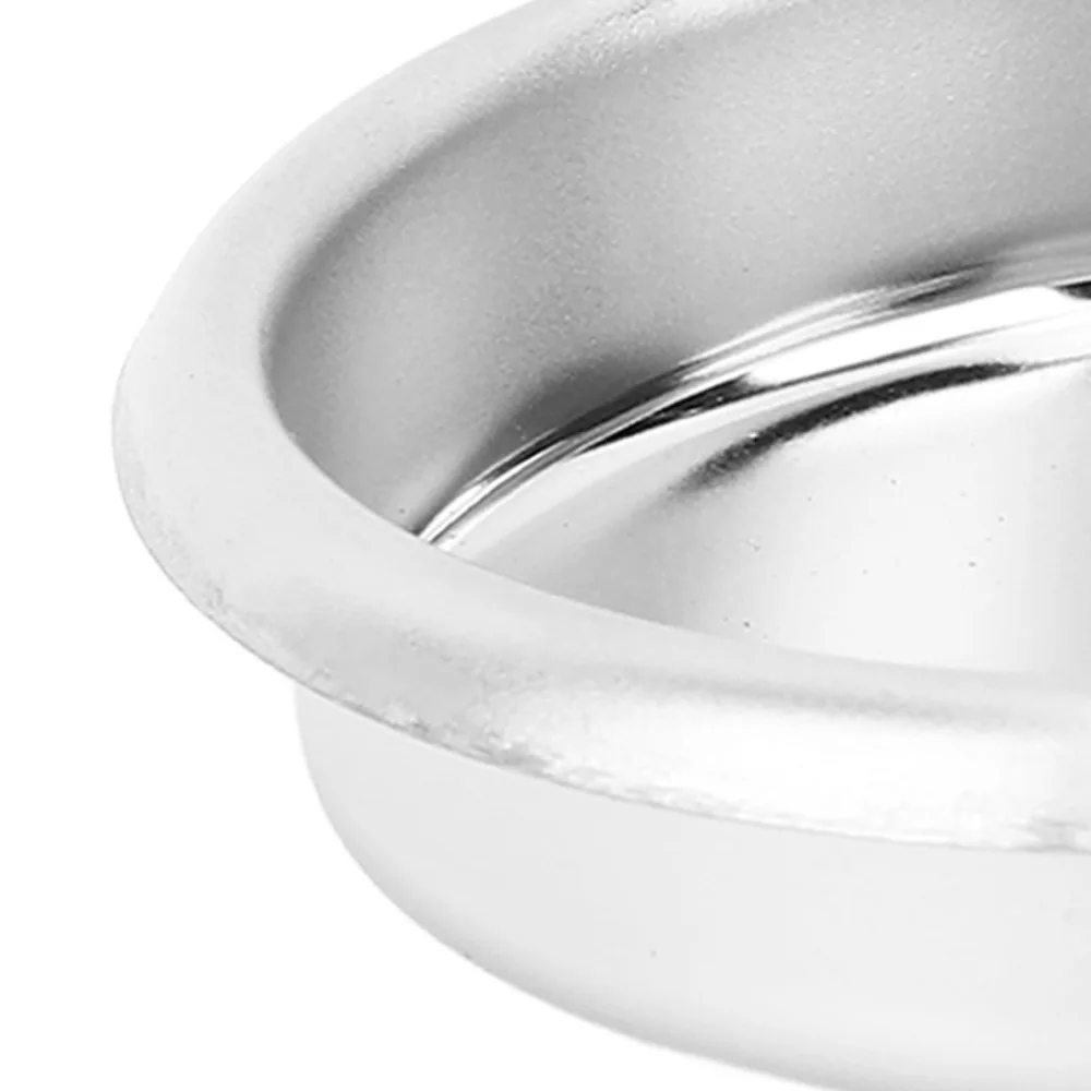 304 Stainless Steel Backflush Blind Filter 54mm 51mm Portafilter Insert Basket 58mm Silver Backflush Insert Filter