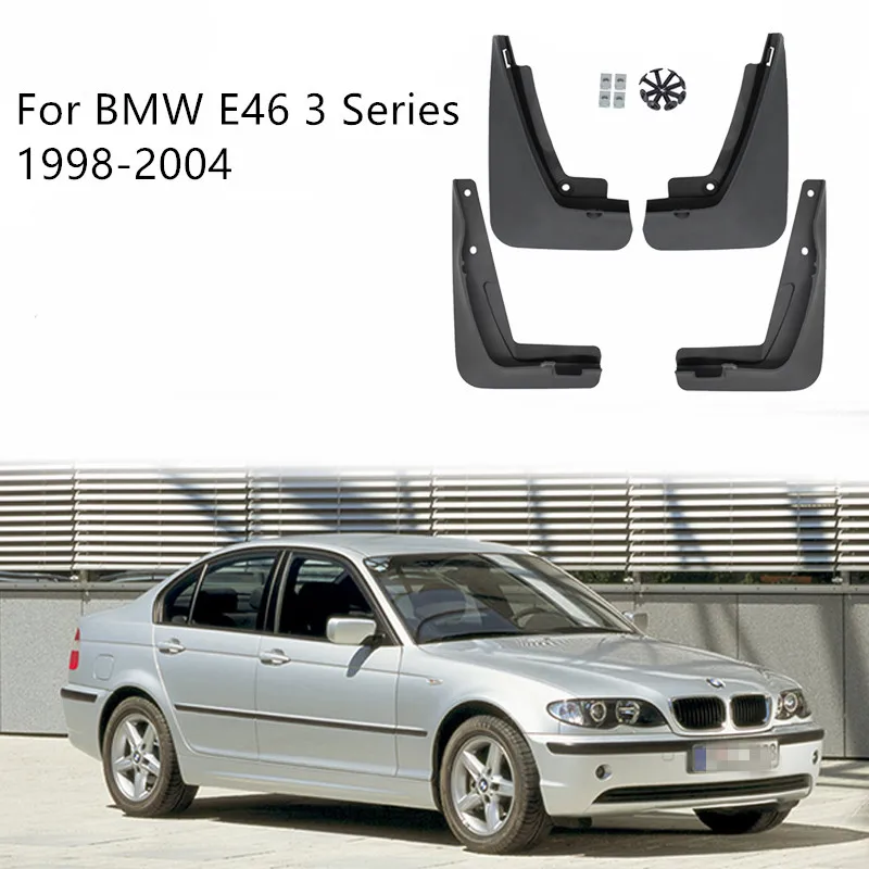 Mudguards Mudflaps for BMW 3 Series E46 1997 1998 1999 2000 2001-2006 Tire Wheel Splash Guards Mud Fenders Mud Guards Mud flaps