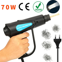 Hot Stapler Plastic 70W Welder Heat Gun Soldering Iron for Plastic Welding Machine Bumper Soldering Staples Car Repair Tools Kit