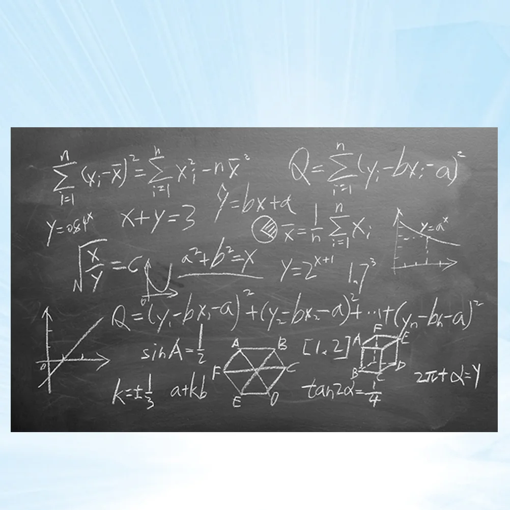 

90x150cm 3D Graduation Blackboard Photo Backdrop Lightweight Portable Durable for Party Wall Decoration Photo Backdrop