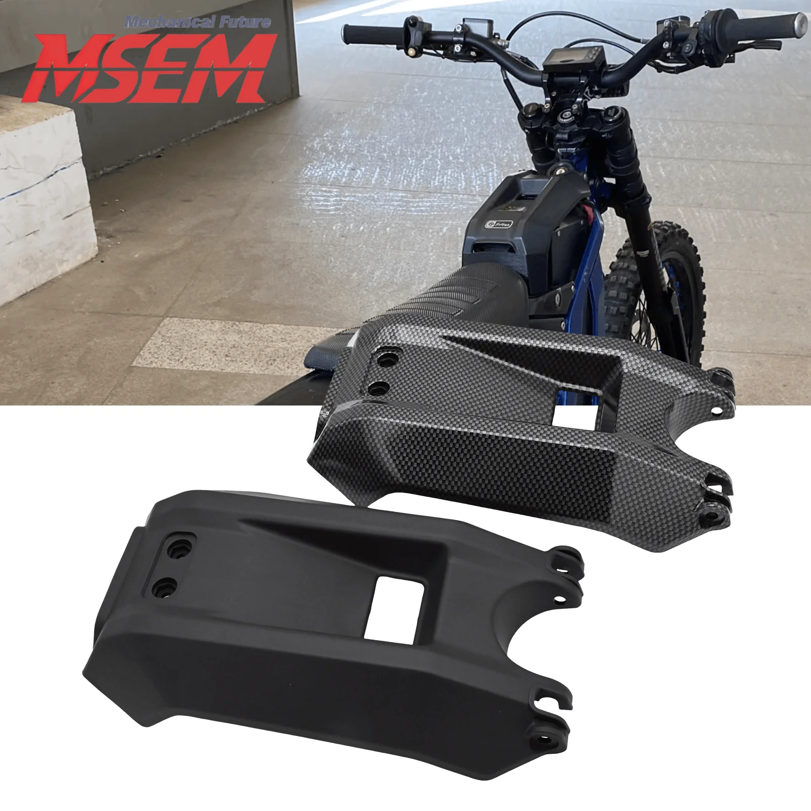 Cubierta protectora de batería de primera calidad para Sur-Ron Light Bee S X, accesorios modificados para motocicleta eléctrica