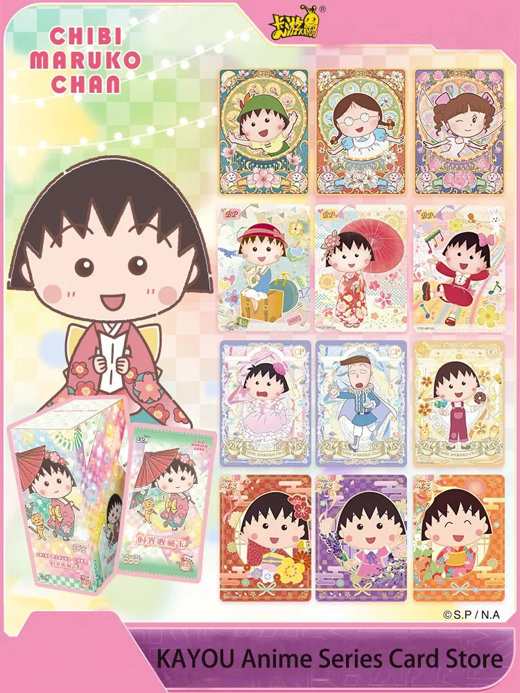 

Новые карты KAYOU Chibi Maruko-chan, коллекционные карты Time Innocence Pack, редкие карты BP, коллекция аниме-игр, карта, игрушка в подарок