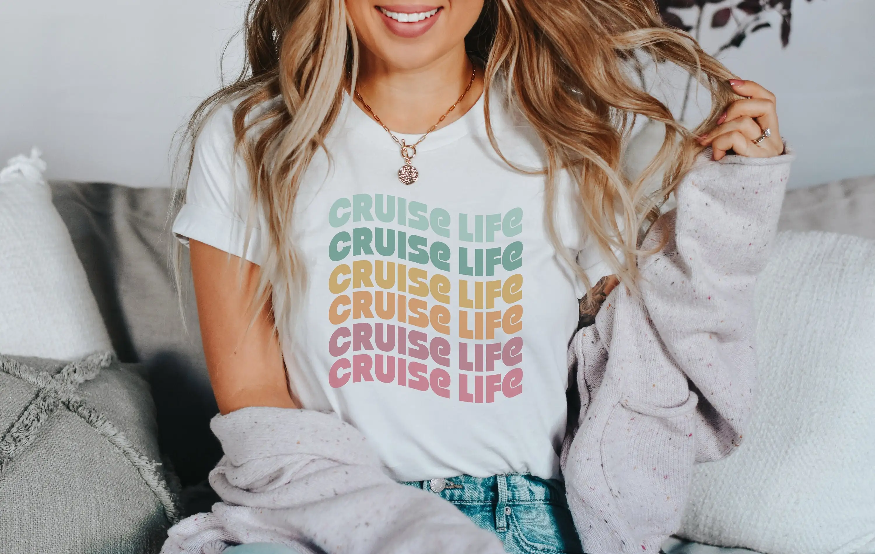 Cruise T Shirt Group Life Love Cruising Honeymoon Bahamas Nassau Caribbean