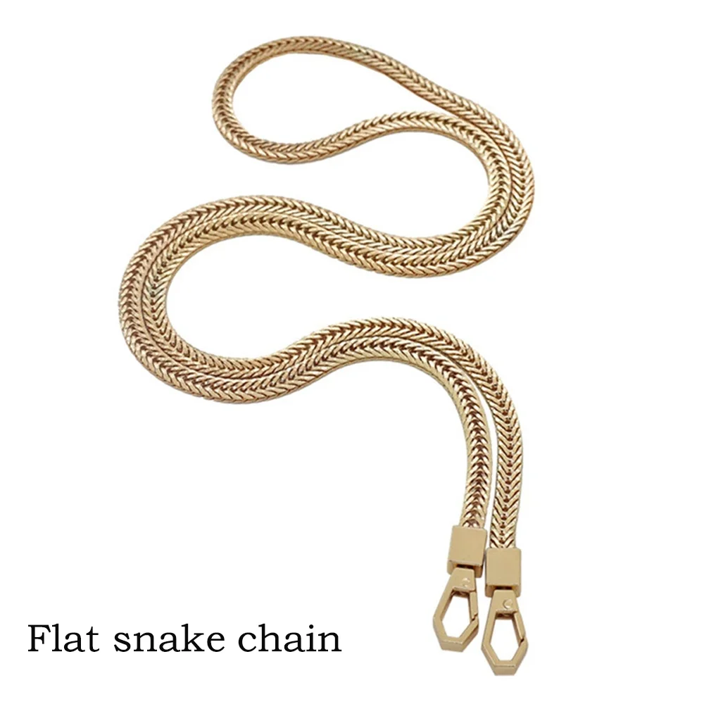 

90-120CM Bag Chain Transformation Accessories Bag Straps Replacement Underarm Crossbody Shoulder Strap Metal Armpit Bag Chains