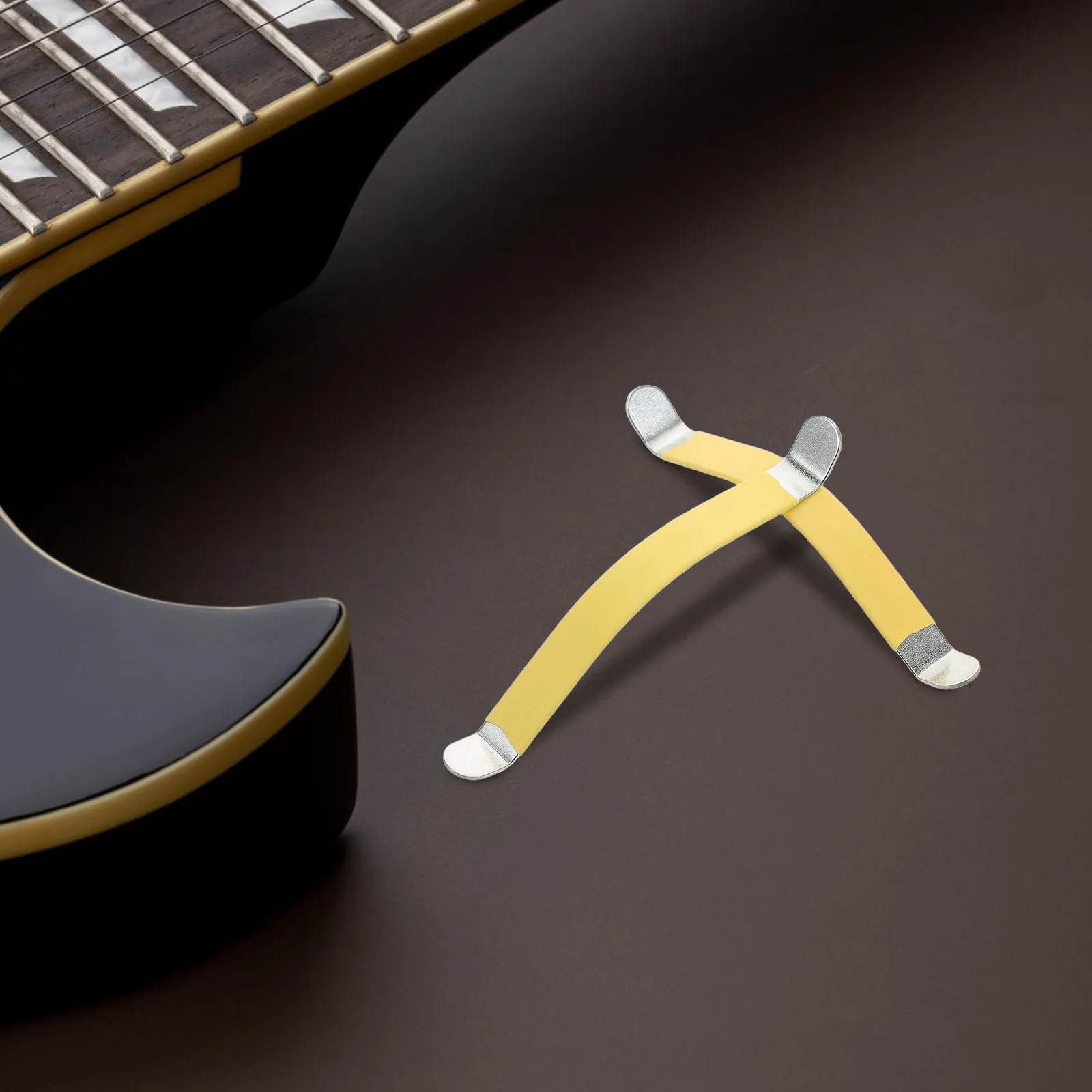 

2pcs Spreaders Metal Repair Supplies String Separator Fret Polishing Tool For Electric Bass Acoustic Classical Guitars Guitar