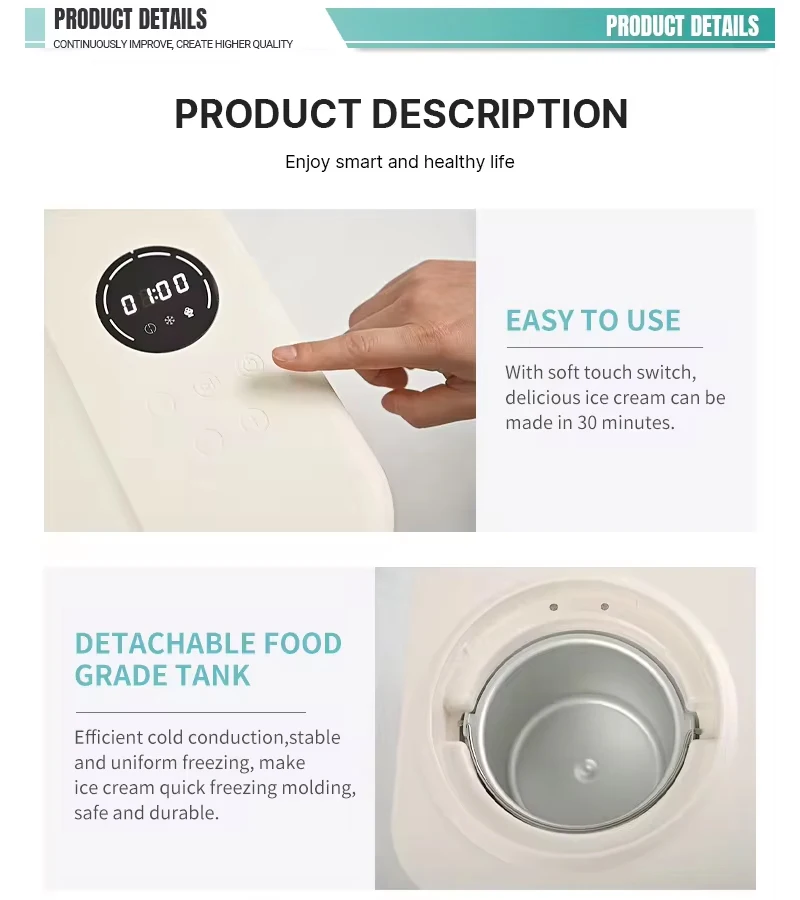 بما في ذلك التعريفات آيس كريم ناعم عالي الجودة بثلاث نكهات وأداء ممتاز في آلات بيع الزبادي المجمد