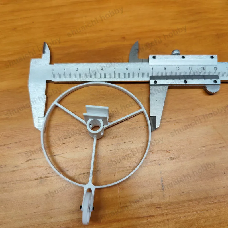 1 par 8520 soporte de Motor sin núcleo tren de aterrizaje anillo protector de hélice Kit integrado para avión de lanzamiento manual/Dron RC de ala fija