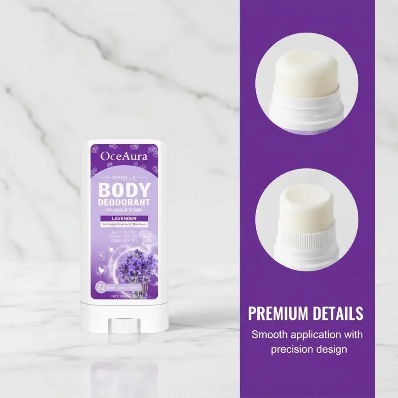 

Aluminum Free Body Deodorant Stick For Ladies Lavender Aroma Long Lasting Odor Defense For Important Events And Dates