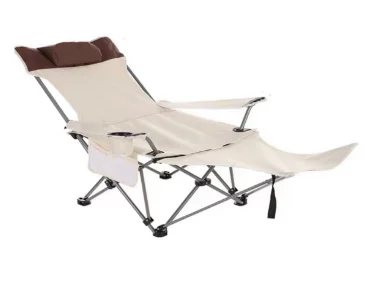 

Outdoor folding chair lunch break folding bed sitting and lying dual-purpose ultra-light portable fishing camping equipment