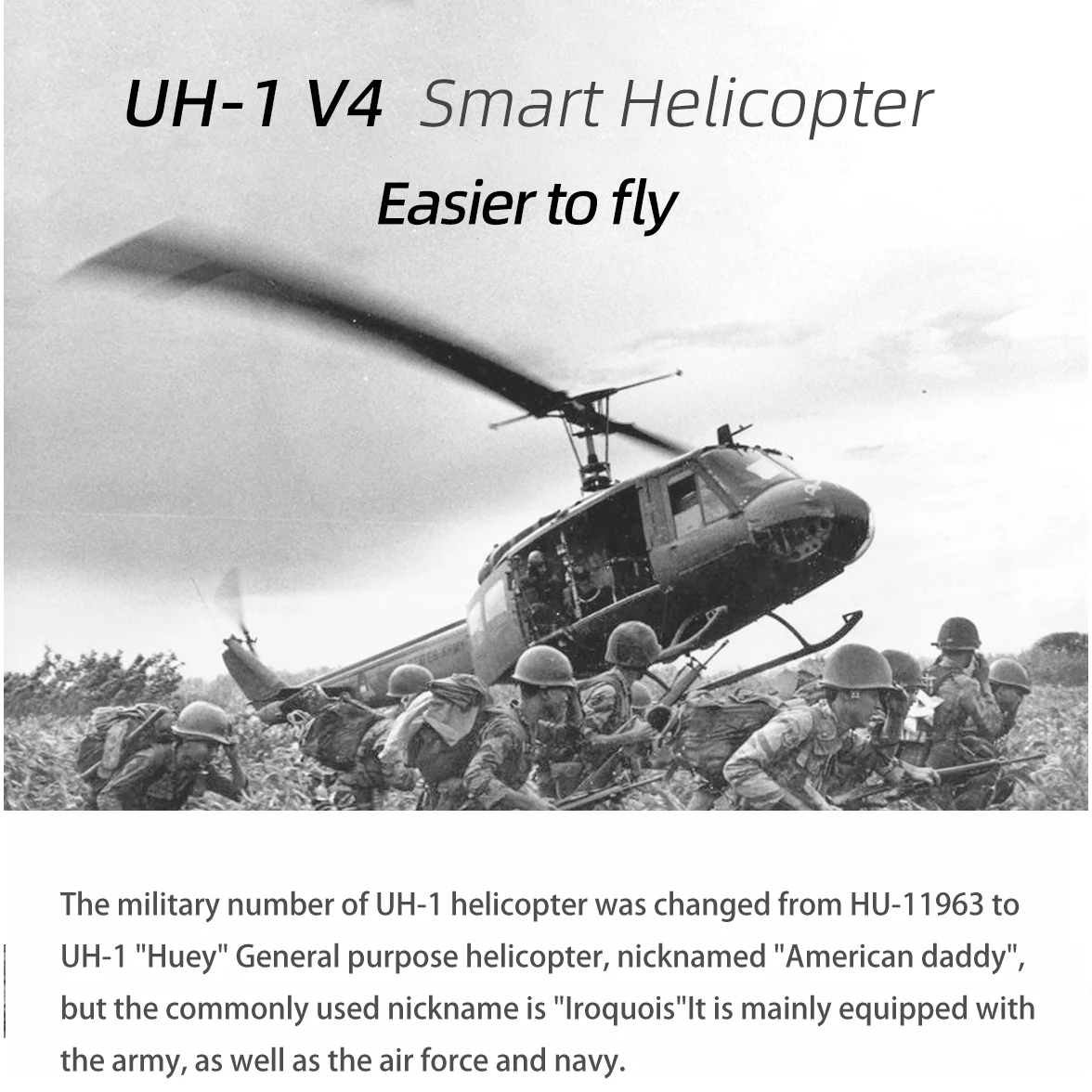 Upgrade Version FLYWING UH1 V4 Scale RC Helicopter 450 Helicopter H1 Flight Controller Altitude Hold RTF UH-1 V3 6CH Helicopter