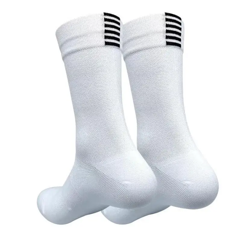 New 1 Pair Cycling Socks Running Quick Dry Medium Cylinder Men And Women Sports Fitness In The Tube
