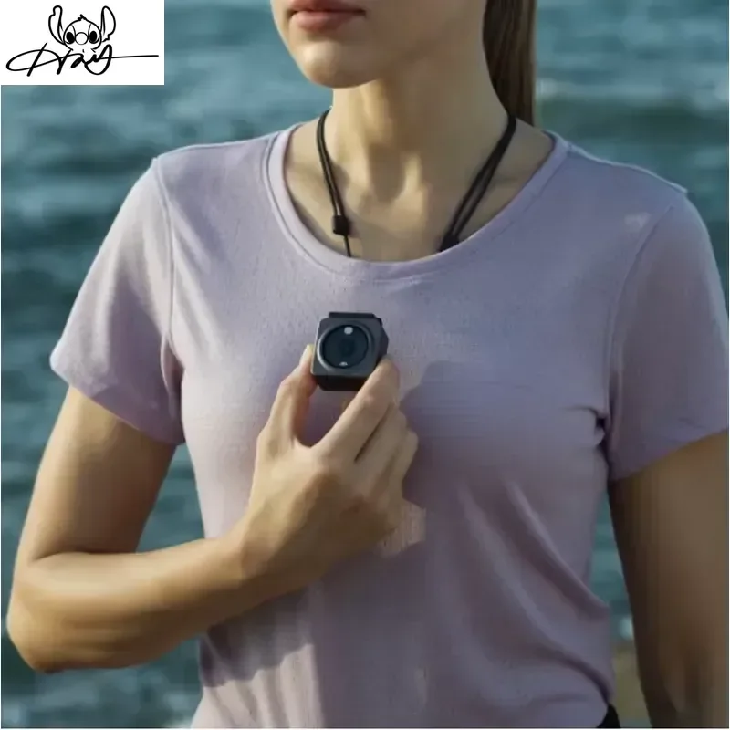 Action 2 Portable Wearable Camera 4K 120fps Ultra Wide FOV Horizontal Stabilization 10m Waterproof for Outdoor Sports