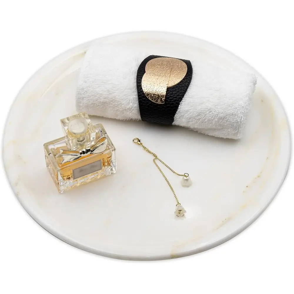 

Marble Perume Tray Bathroom Tray or Decorative,Candles,lry Stone Vanity Tray,Kitchen Counter Decor and Home Decorative Tray