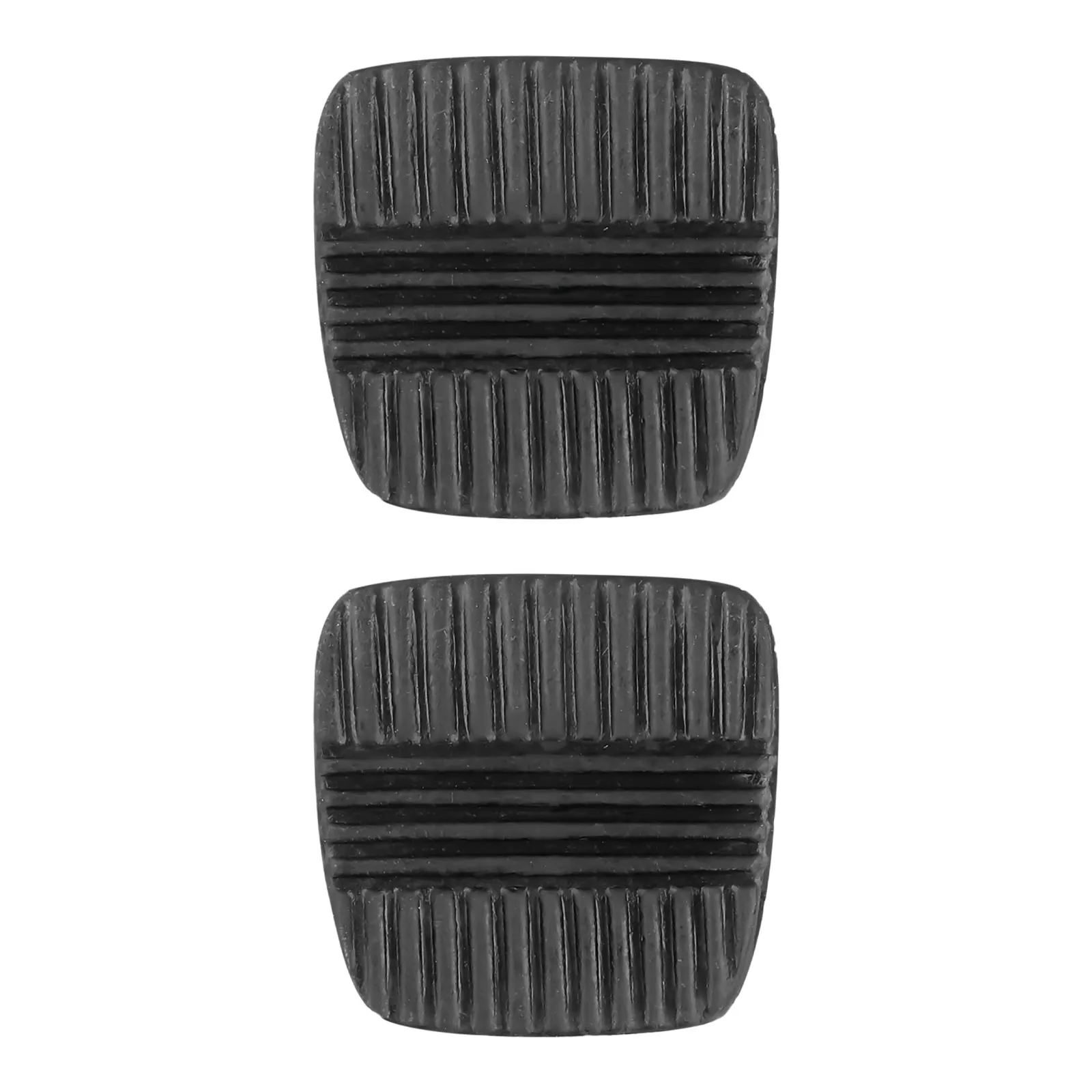 2x Car Brake Clutch Pedal Rubber Pads Covers Fit For NISSAN Patrol MQ 4.0 Carburettor Petrol(SWB 3Dr Wagon 80 W/P40 6Cyl Engine)