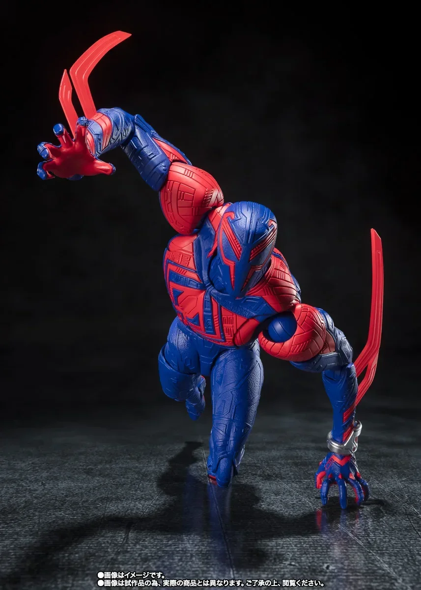 In Stock Original SH Figuarts SHF SpiderMan 2099 Spider Man Across The Spider Verse Action Figures Collectible Toy Figura Gift