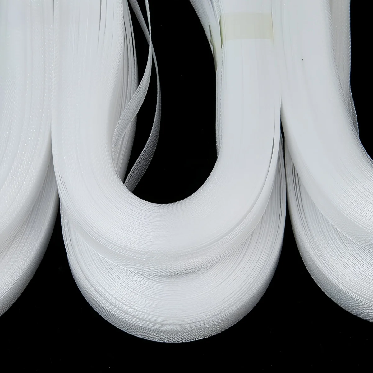 Horsehair Braid Flat Mesh Ribbon Trim for Wedding Dresses Dance Outfits Evening Gowns Millinery Hats Fascinator Head Accessories