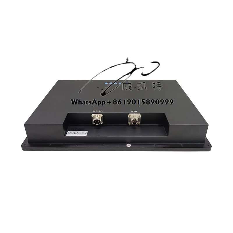 13.3 "بوصة 1920*1080 لوحة ال سي دي صناعية تيار مستمر 9 فولت - 36 فولت 1000 شمعة المتيار الترابط البصري كامل IP67 شاشة مقاومة للماء #4