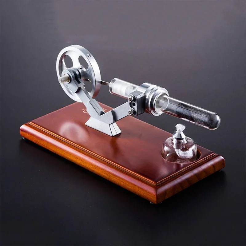 Physical Experiment Toys Gift Engine Model Single-cylinder Stirling Engine Model Thermoacoustic External Combustion Engine Model