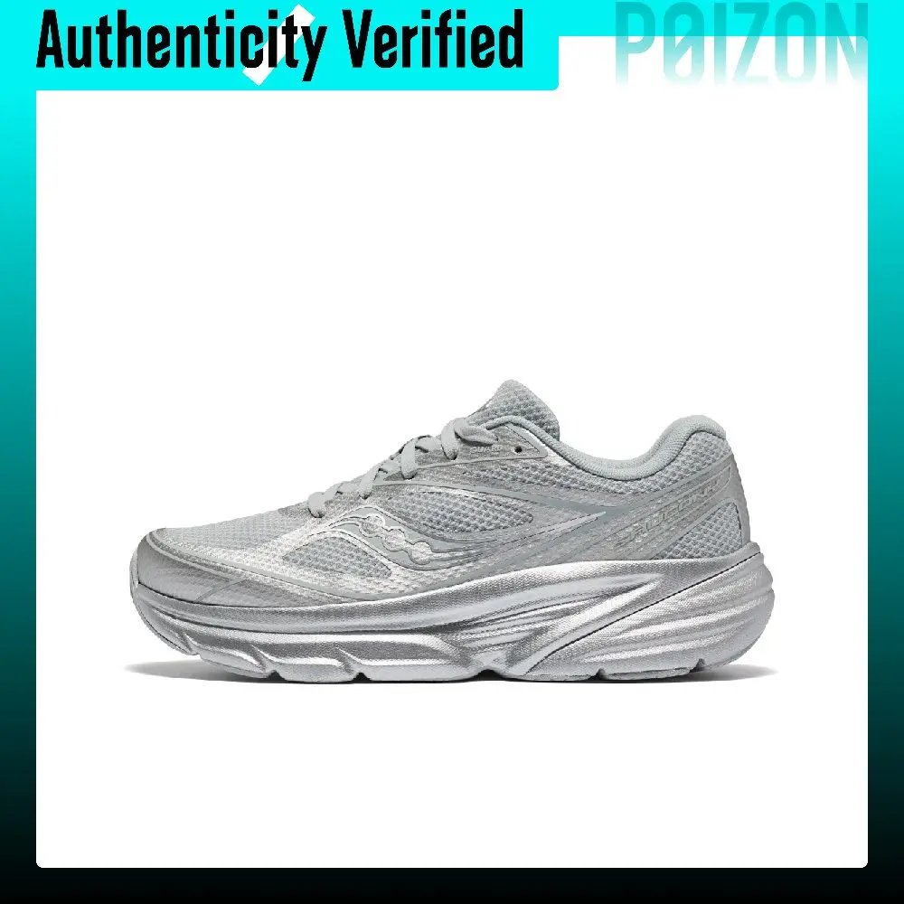Saucony Guard AMR Low top Casual Training Sprint City Commuting Running Shoes Unisex Gray Silver S28238-9