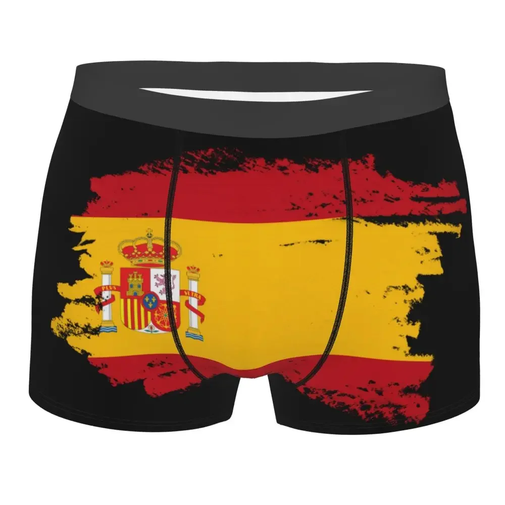 

Пользовательский герб испанской гражданской гвардии, боксеры, шорты, трусы, мужские трусы, эластичные трусы с гербом испанского языка, нижнее белье