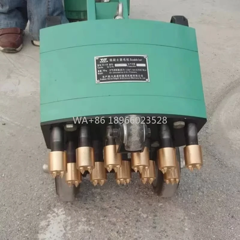 

Hand Propelled Renovation Strengthening Roughi Multi Head Roughing Machine Concrete Ground Roughing Machine Pavement Wall Bridge