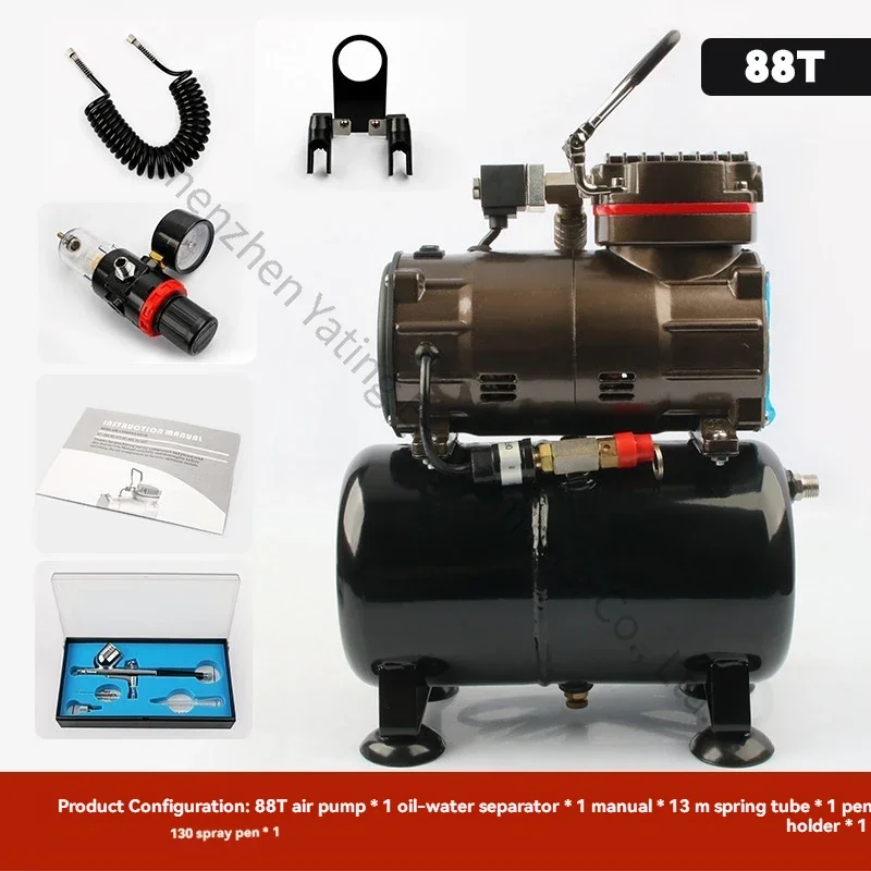 

New Universal Air Pump 220v Handheld Coloring Spray Pen Sprayer Pump TC-88T