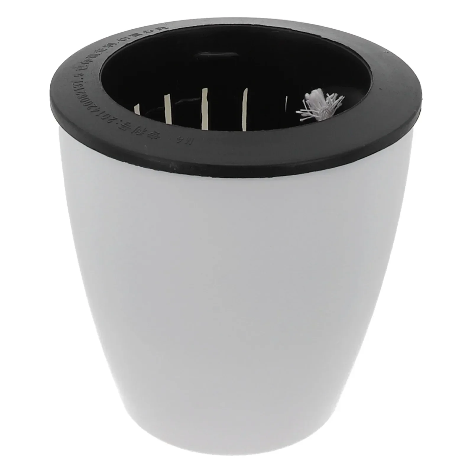 Macramé Cachepot para flores, maceta perezosa para flores, serie de porcelana de imitación, maceta de plástico con autorriego, Cesta Mimbre