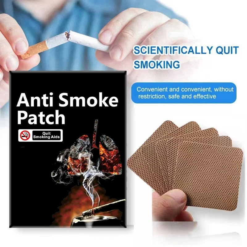 20-200Pcs Anti Smoking Patch Content Patch Plaster Transdermal Fast Effective Stop Smoking Aid Support Approved Quit SmokingAid