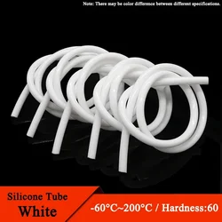 1/5/10M Food Grade White Silicone Rubber Hose ID 0.5 1 2 3 4 5 6 7 8 9 10 12 14 16 18 20 25 mm Flexible Nontoxic Silicone Tube