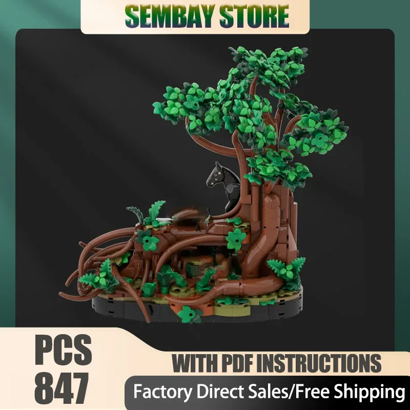 魔法の指輪映画 Moc ビルディングレンガ最初の出会いモデルテクノロジーモジュラーブロックおもちゃ DIY セット組み立てクリスマスギフト