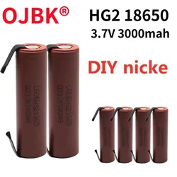 HG2 18650 battery 3500mAh high current Lithium Batteries 30A 3.7V high discharge power cell