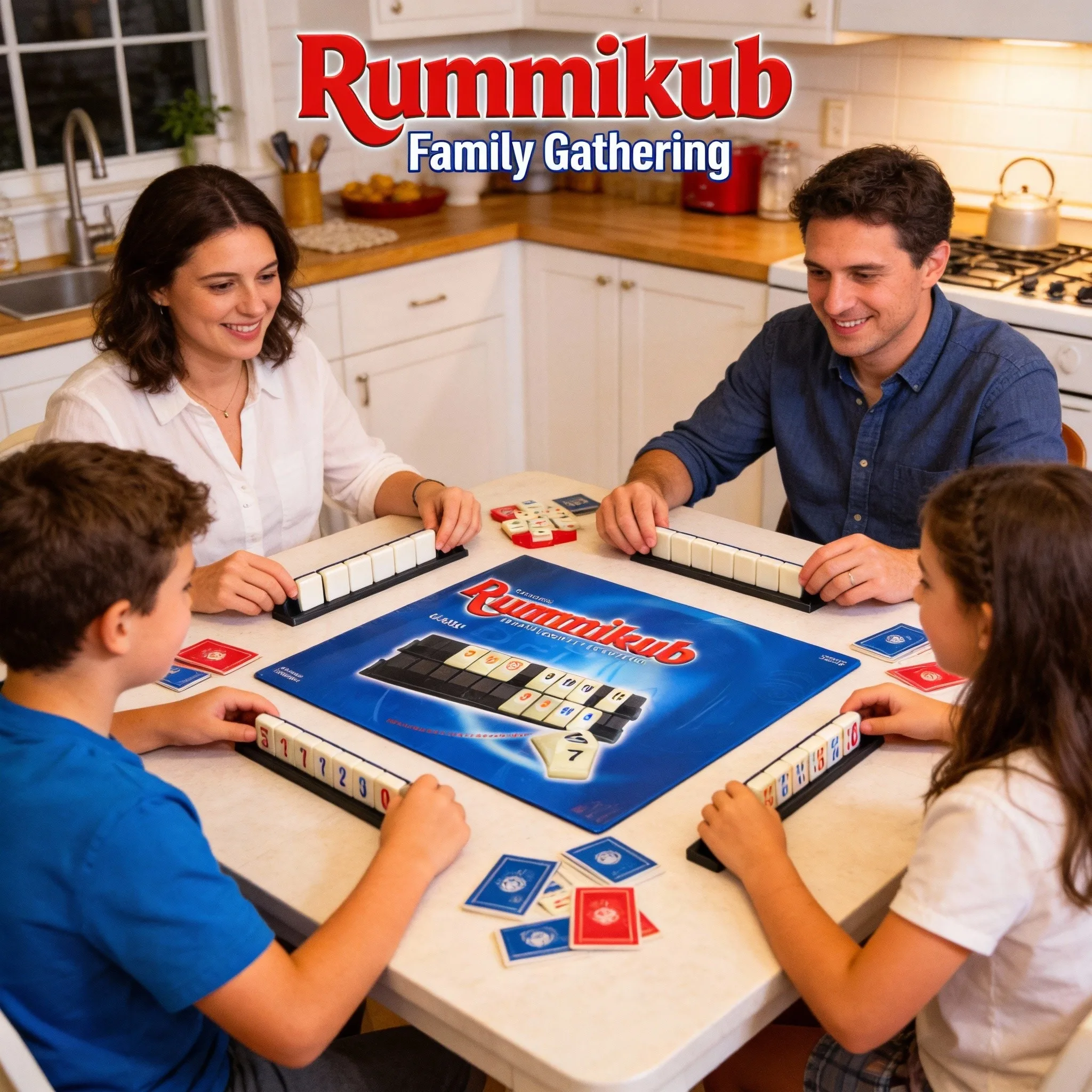 

Классическая игра Руммикуб - стратегическая семейная настольная игра для детей от 7 лет, оригинальная настольная игра для веселого времяпровождения.