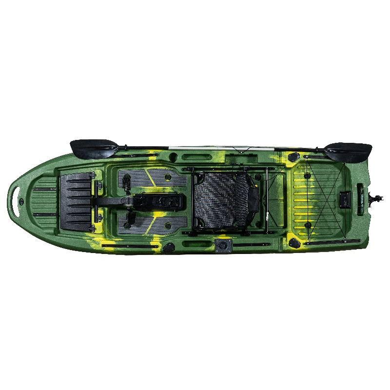 أداء أكثر استقرارًا وأفضل قوارب الكاياك لصيد شخص واحد مع دواسة المروحة للغوص أو نظام الطاقة الآلي