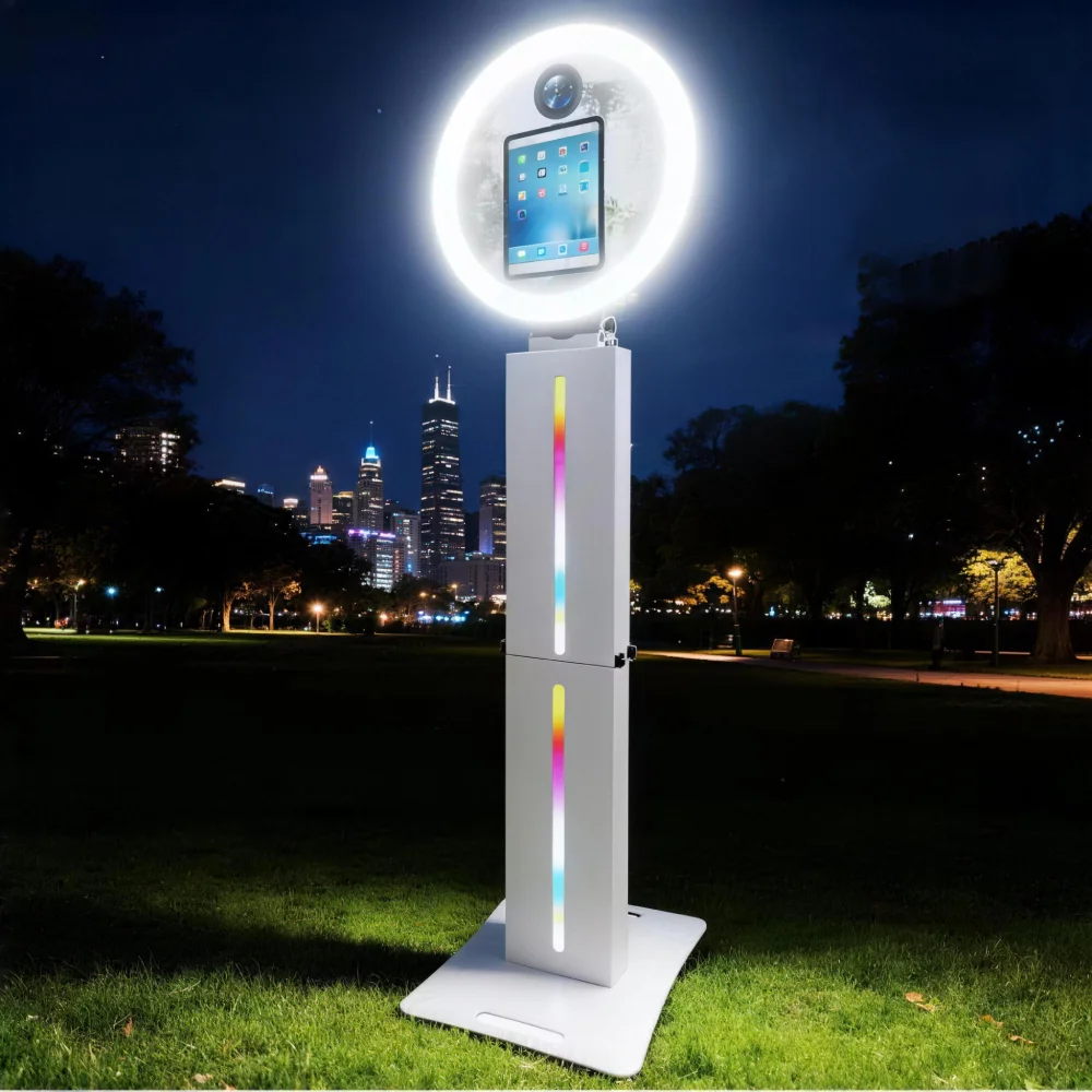 DSLR Photo Booth Machines for Weddings Parties iPad Photo Booth Portable Photobooth Machine for iPad 9.7-13inch