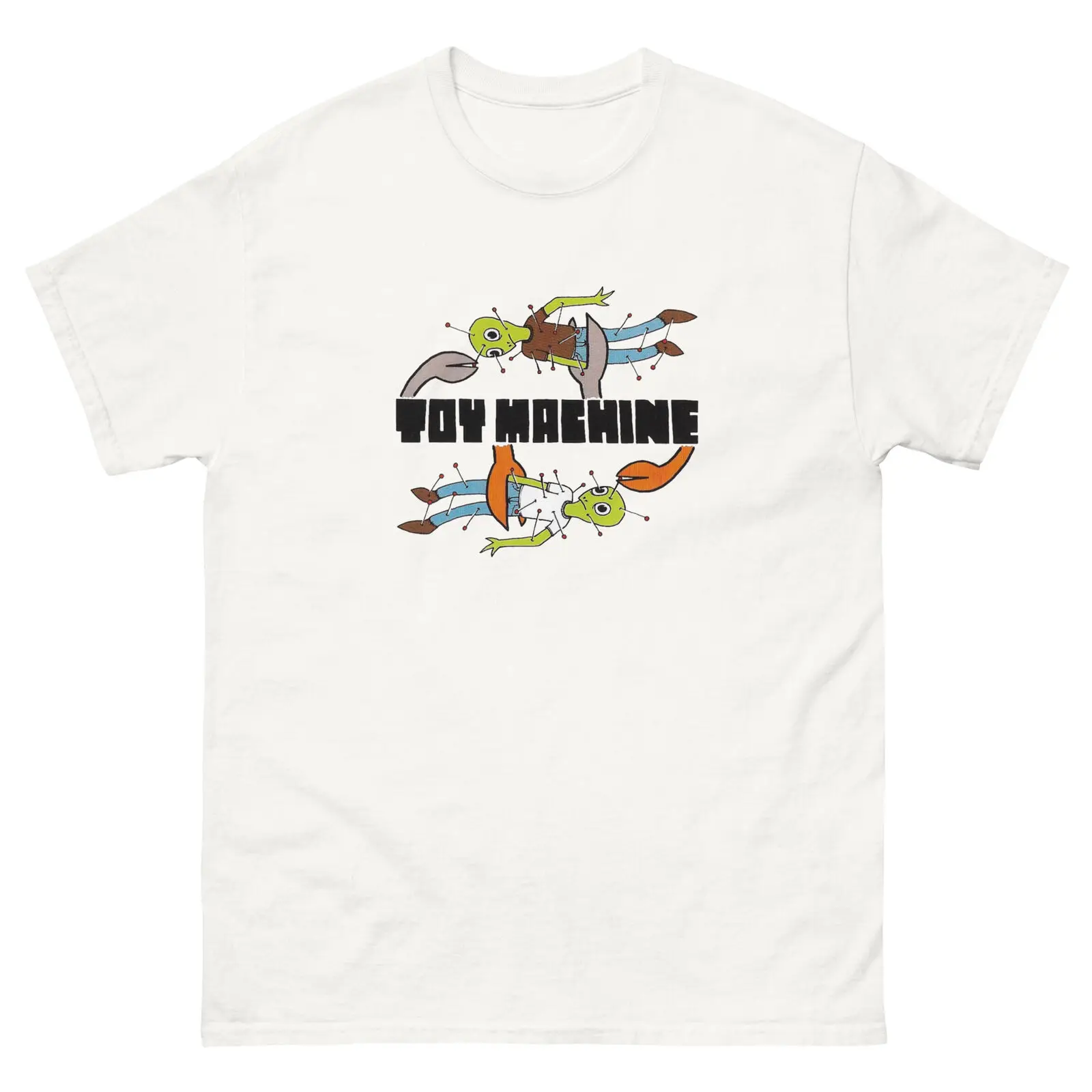 Toy Machine Skateboards Pin Doll Rag Skateboarding T Shirt Designs