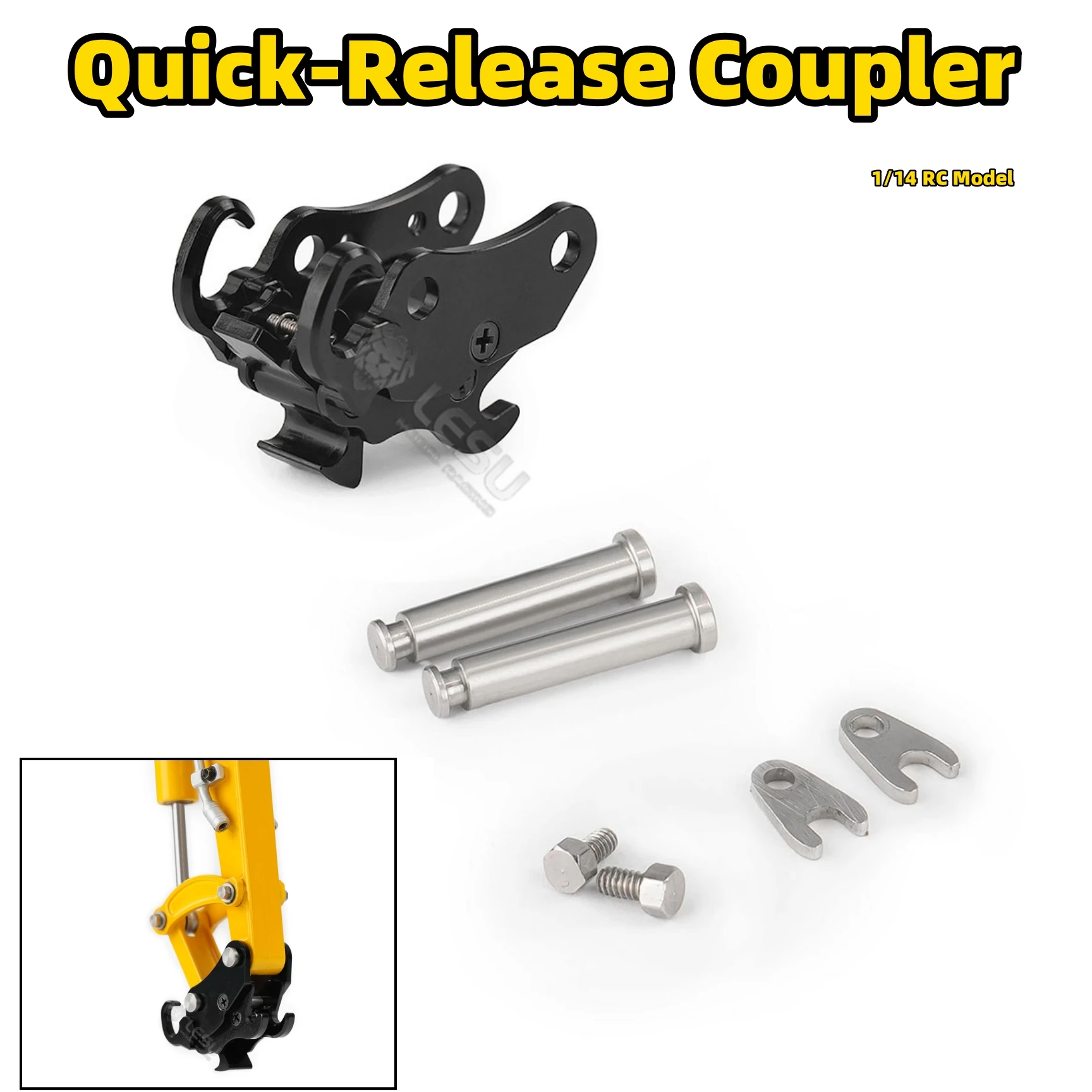 

Быстросъемный крепежный кронштейн BA-B0003-S для экскаватора Tamiya Lesu Scania Man Actros PC30 1/14, игрушка с дистанционным управлением