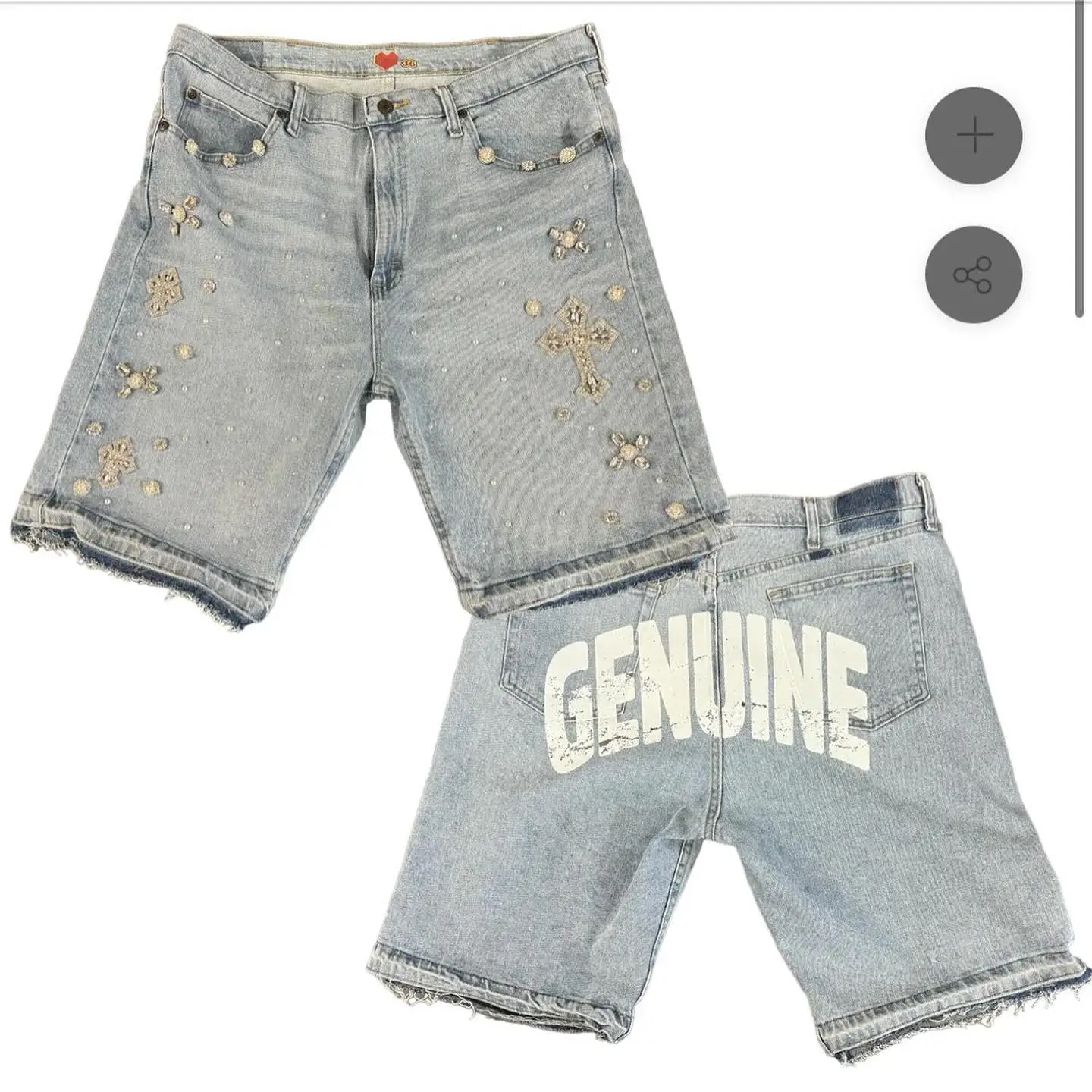 Shorts jeans afligidos, de cintura alta e de cintura alta, feminino e masculino, shorts casuais largos, estilo punk gótico hip-hop, Y2k