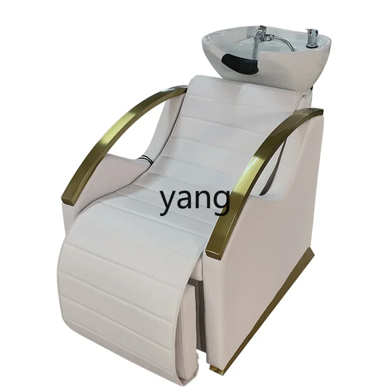

yjq electric liftable barber shop shampoo bed hair salon special