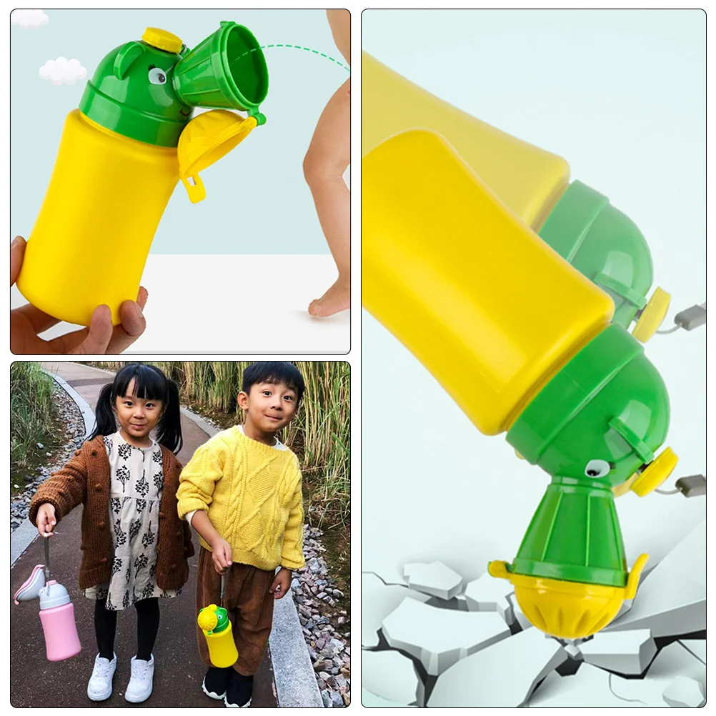 Urinoir d'urgence pour enfants, bouteille d'urine de voyage Portable étanche, conception ergonomique confortable, pot Portable pour Camping sur route