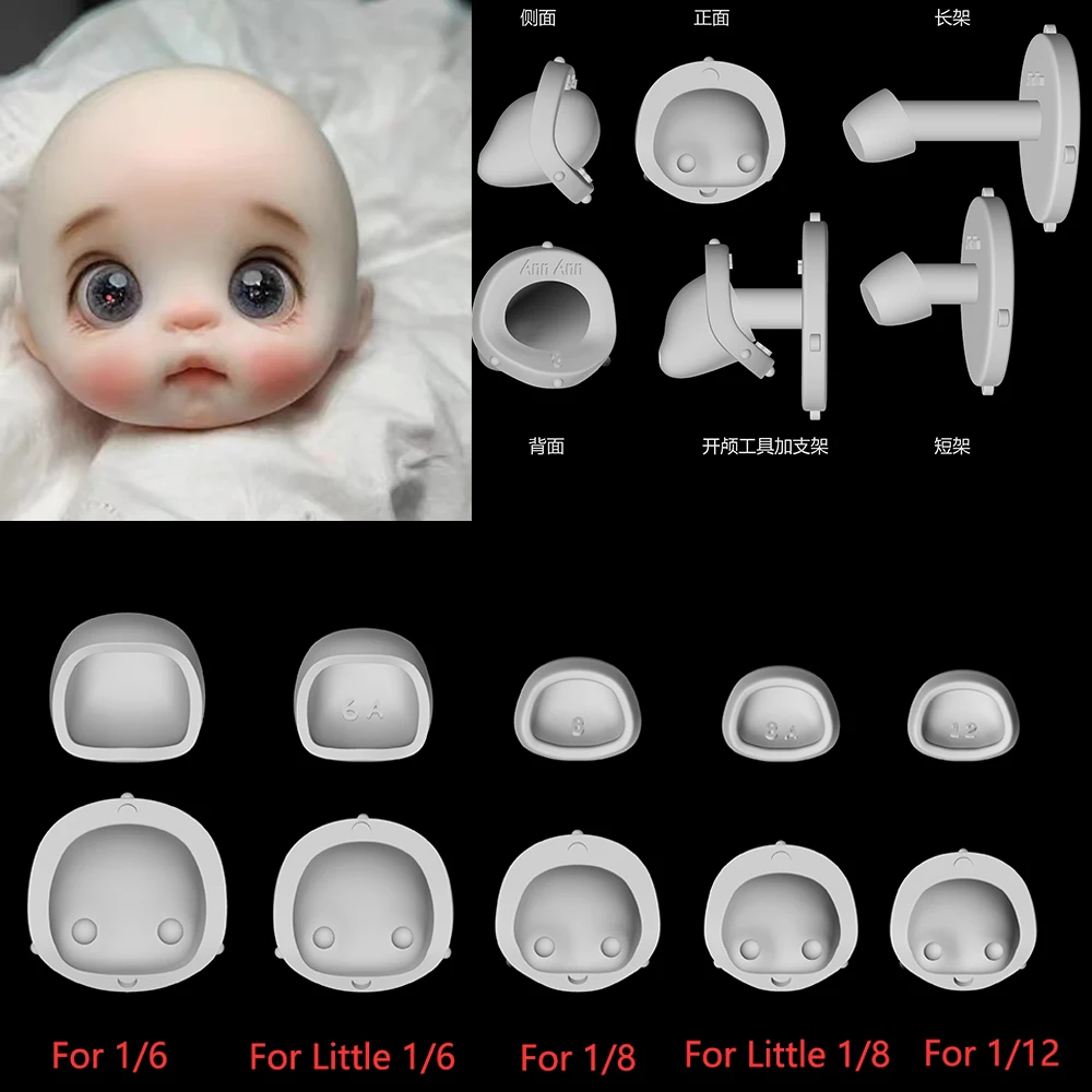 2020 Version OB11 Doll Head Making Tool Handmade Making Doll Tools For 1/6 1/8 1/12 BJD Doll Tools