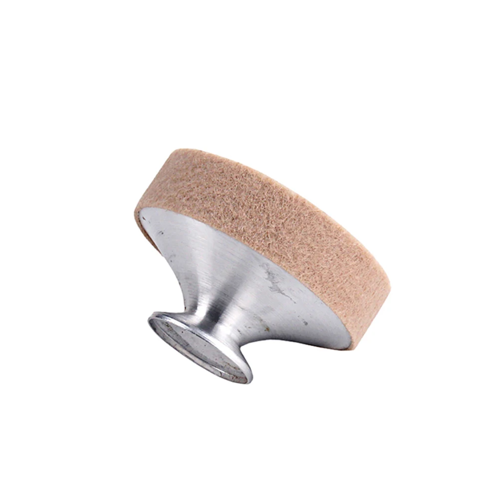 

Tenor Saxophone Mute Metal Sound Dampener 92Mm Ca108 Beige Flannel Cover Lightweight Noise Reduction Music Instrument