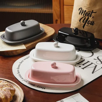 Green Porcelain Butter Dish (Canada Only) 1