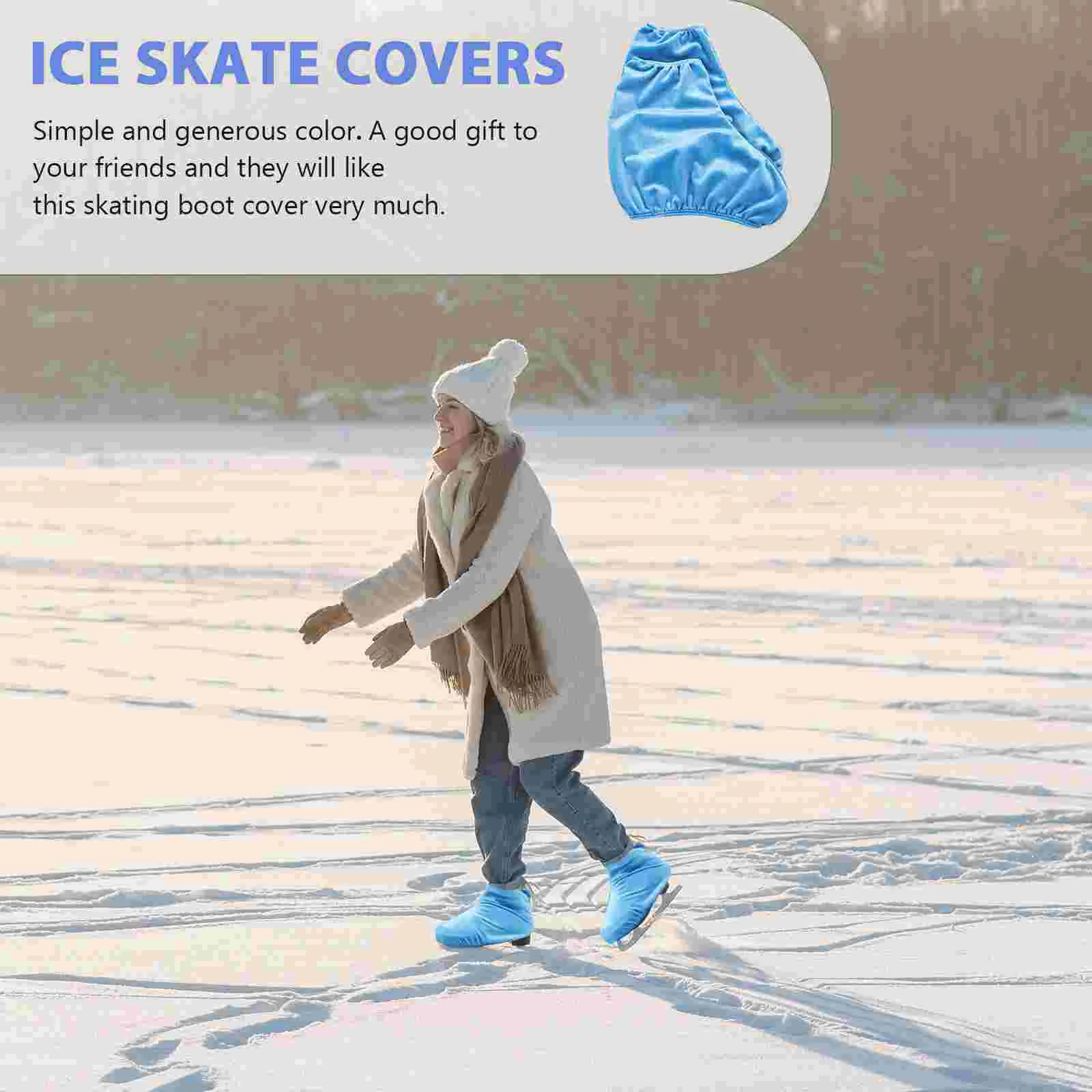 Portable Boot Protectors Ice Skates Covers Skate Covers For Shoes Wear Resistant Skates Covers Anti Dirty Boot Cover Lightweight