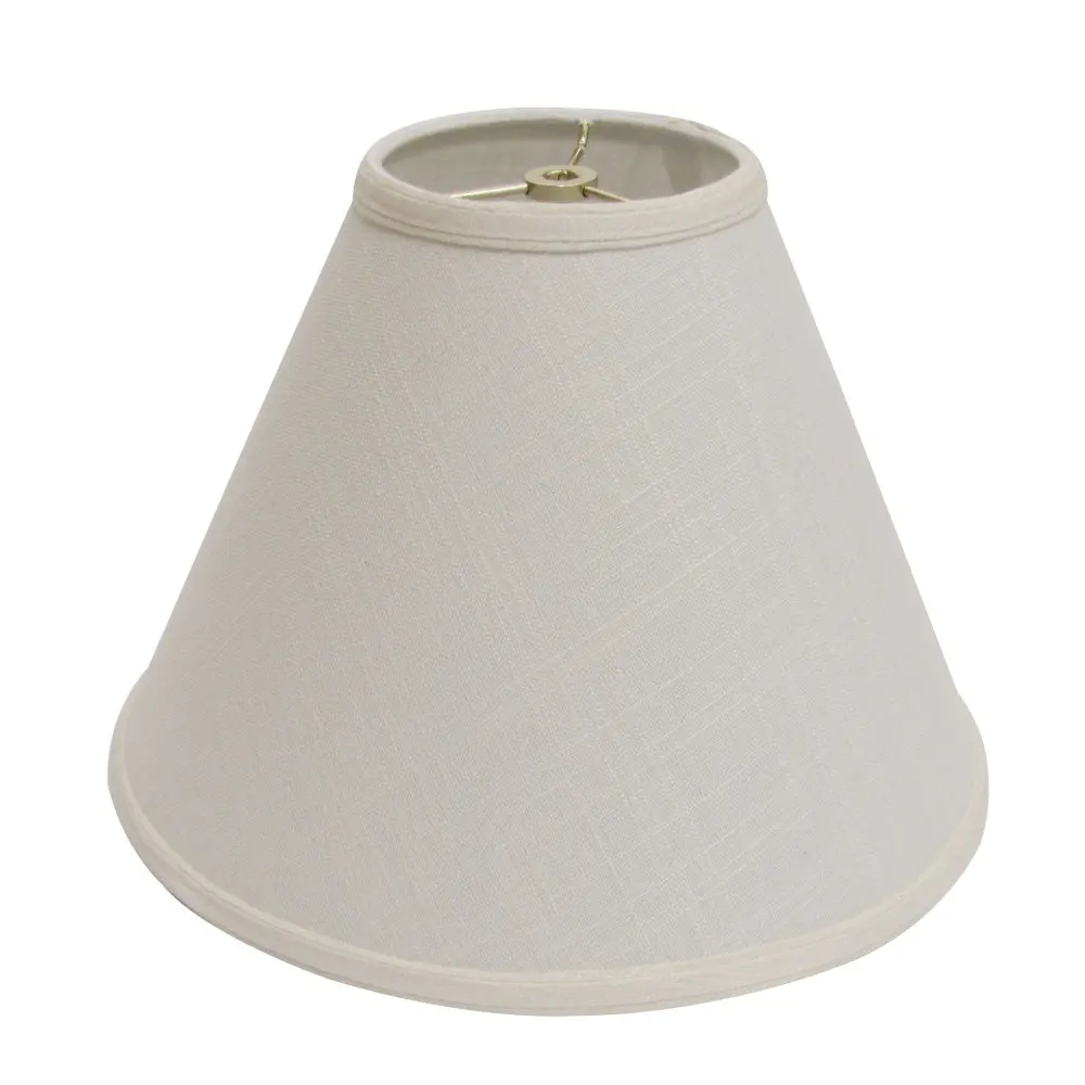 

Deep Cone Hardback Lampshade Off White Natural Linen Shade 6x19x13 Inch Table Lamp Cover Vintage Home Decor With Washer Fitter