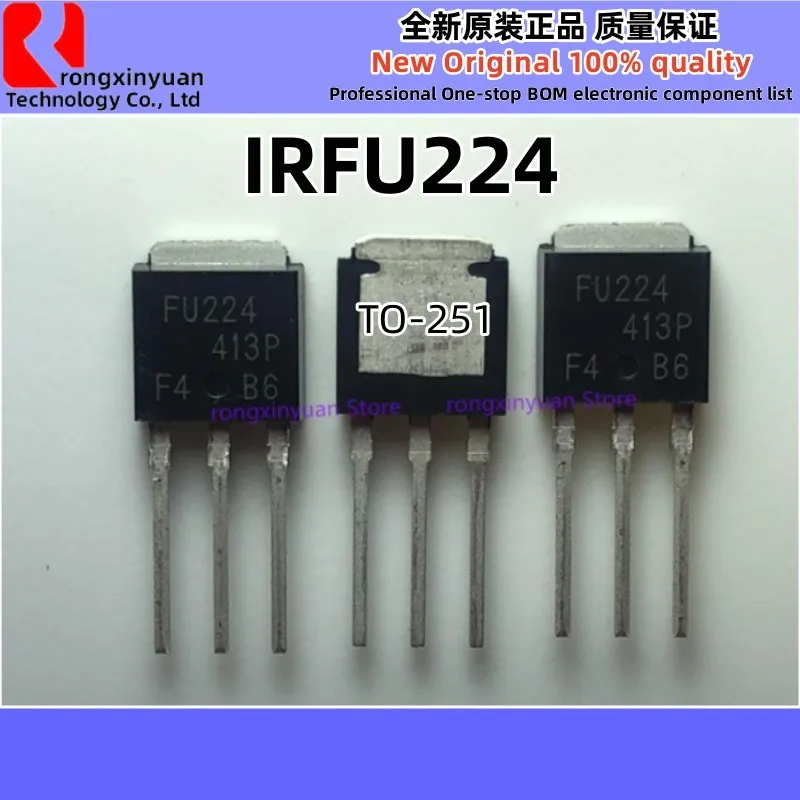 20Pcs 2SB1412 B1412  2SK4070 K4070  IRFU224 FU224 IRFU224PBF MDI2N60 MDI2N60TH 2N60 TO-251 Original New 100% quality