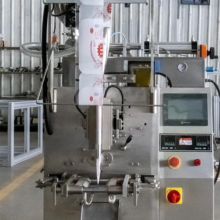 Automatic Vertical Plastic Film Liquid Sachet Filling Packing Machine for 5ml to 200ml Water Packaging Customize