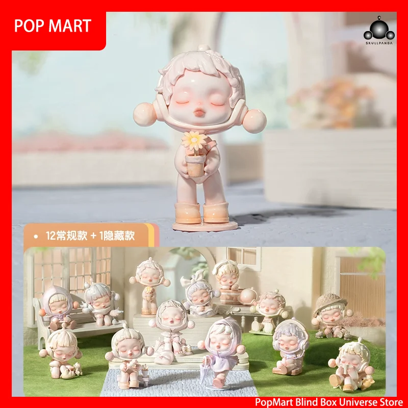 

POPMART Skullpanda The Warmth Series слепая коробка игрушки-сюрприз Mystery Box куклы Kawaii аниме фигурка Caixa Caja подарок для девочек